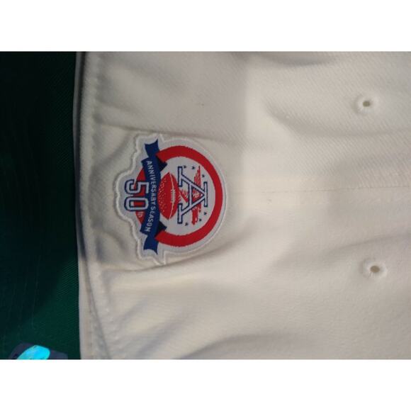 NFL Dallas Cowboys Retro Fitted Hat L/XL Throwback Dallas Texans White Flex Fit - Picture 4 of 4